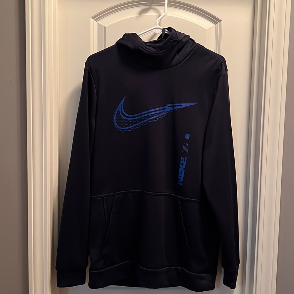 Mens Nike Navy Blue Hoodie. Like New Size S